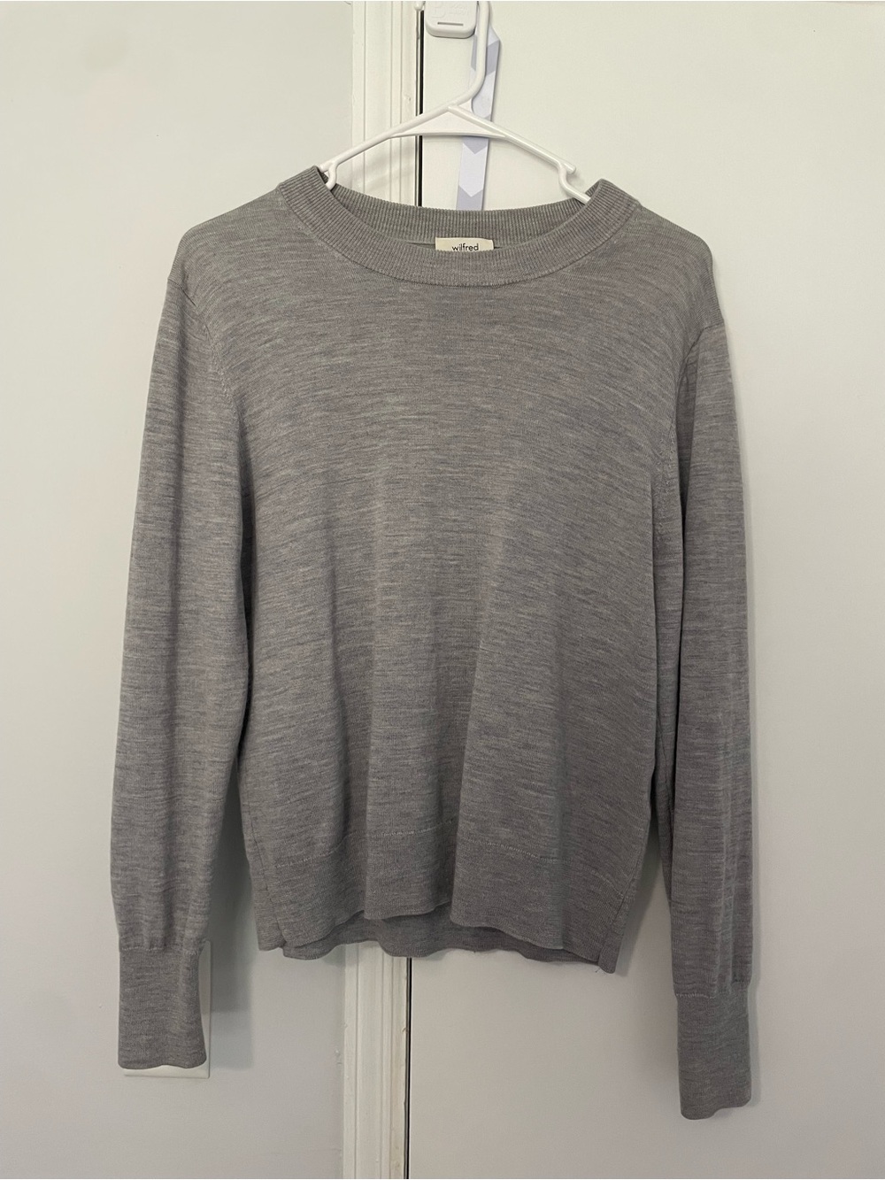 Wilfred Merino Wool Sweater - Heather Grey
